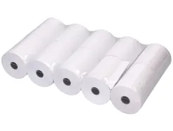 Bobine thermique q-connect 80mm largeur x 60mm diametre 70gr pour tpe sans bisphenol a
