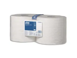 Bobines essuyage tork basic dévidage central 2 plis 1000 formats 350 m lot 2