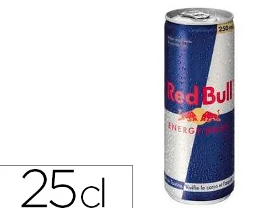 Boisson red bull énergisante canette 25cl
