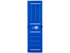 Boite a archives liderpapel polypropylene ondule dos 100mm 360x100x260mm coloris bleu