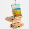 Boite chevalet sur table liderpapel en bois de hetre vernis 39x26x13 cm certifie fsc