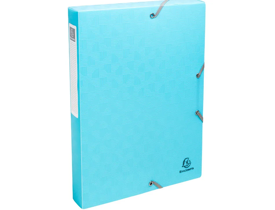 Boite classement exacompta pop'nco pp recyclee a4 25x33cm dos 40mm coloris assortis
