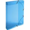 Boite classement exacompta a4 pp crystal colours fermeture elastique dos 40mm coloris assortis