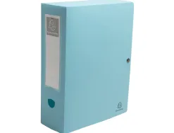 Boite classement exacompta skandi a4 pp recycle fermeture pression dos 100mm coloris assortis