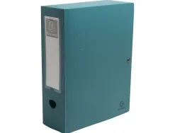 Boite classement exacompta skandi a4 pp recycle fermeture pression dos 100mm coloris assortis