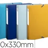 Boite classement exacompta bee blue pp 7/10e 250x330mm dos 40mm coloris assortis