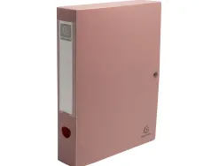 Boite classement exacompta skandi a4 pp recycle fermeture pression dos 60mm coloris assortis