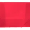 Boite classement liderpapel polypropylene 750 microns dos rigide 50mm a4 210x297mm coloris rouge translucide
