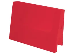 Boite classement liderpapel polypropylene 750 microns dos rigide 50mm a4 210x297mm coloris rouge translucide