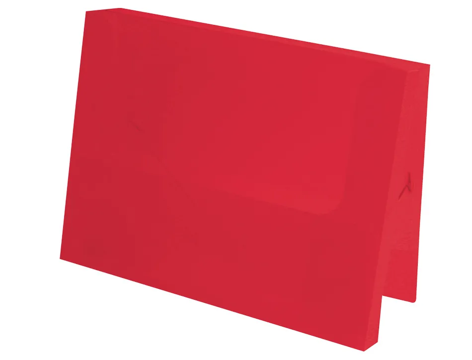 Boite classement liderpapel polypropylene 750 microns dos rigide 50mm a4 210x297mm coloris rouge translucide