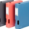 Boite classement viquel business class a4 pp dos 6cm fermeture bouton pression coloris aleatoire