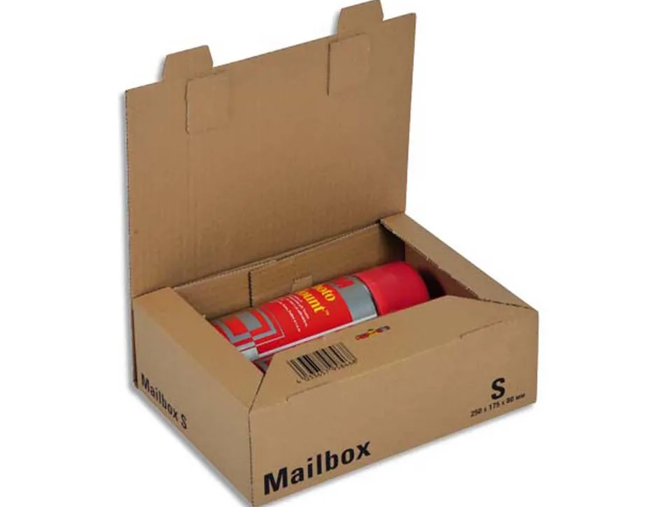 Boite d expedition postale colompac format small dim 25 x 17 5 x 8 cm