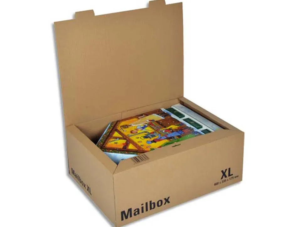 Boite d expedition postale colompac format x large dim 46 x 33 5 x 17 5 cm