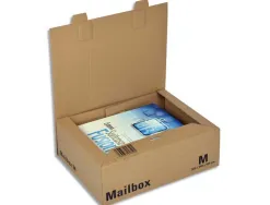 Boite d expedition postale colompac format medium dim 32 5 x 24 x 10 5 cm