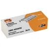 Boite de 5000 agrafes wonday n 26/6 galvanisees capacite d agrafage 2.5 mm