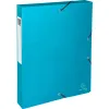 Boite de classement exabox carte enduite teksto dos 40mm assortiment