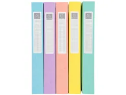Boite de classement exabox aquarel a4 dos 40mm assortiment