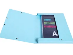 Boite de classement exabox aquarel a4 dos25mm assortiment
