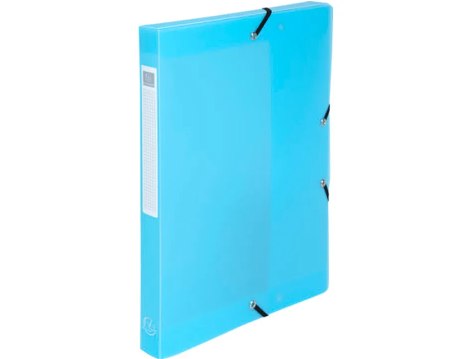 Boite de classement exacompta gamme chromaline pastel polypropylene a4 240x320mm dos 25mm.