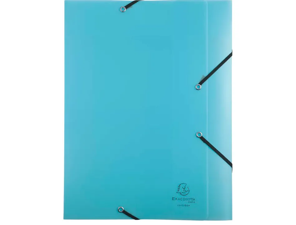 Boite de classement exacompta gamme chromaline pastel polypropylene a4 240x320mm dos 40mm.