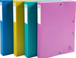 Boite de classement exacompta forever young a4 polypropylene dos 40mm