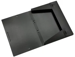 Boite de classement handelbox dos 3cm polypropylene a3 42,5x30,5x3cm coloris noir