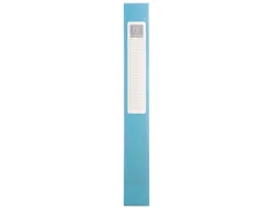 Boite de classement kreacover polypropylene transparent a4 250x330mm dos 40mm assortiment pastel