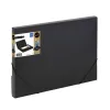 Boite de classement viquel art'box a3 pp creativ'gallery dos 3cm fermeture elastique coloris noir