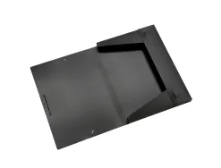 Boite de classement viquel art'box a3 pp creativ'gallery dos 3cm fermeture elastique coloris noir
