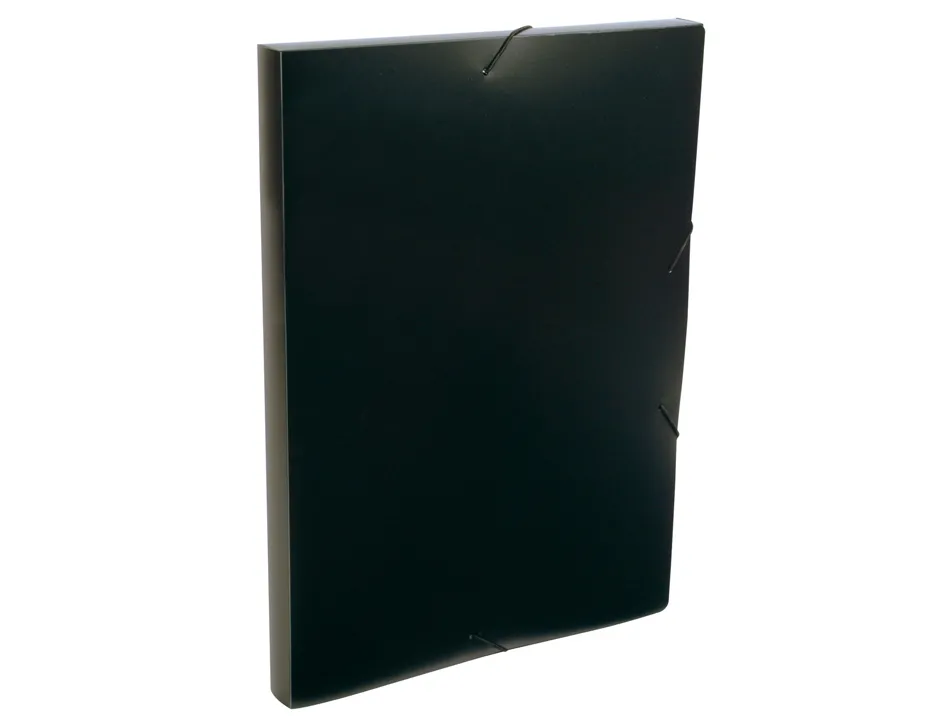 Boite de classement viquel art'box a3 pp creativ'gallery dos 3cm fermeture elastique coloris noir