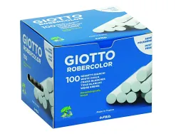 Boite de craies standard giotto tableaux et ardoises 100 unites coloris blanches