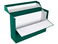 Boite de transfert liderpapel dos 118mm 390x118x260mm coloris vert