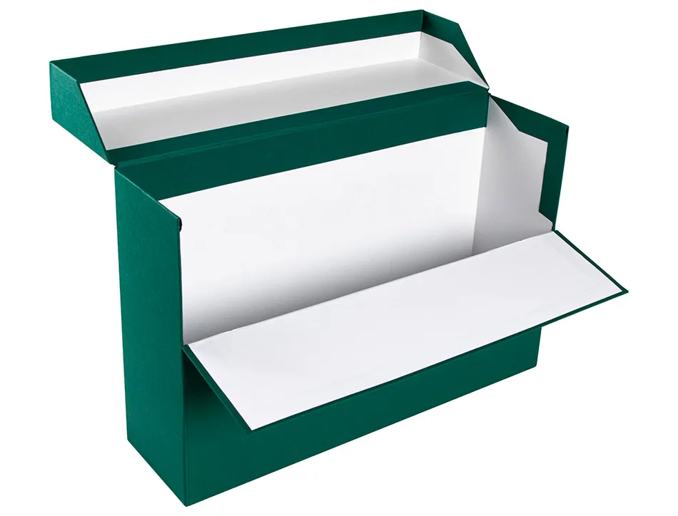 Boite de transfert liderpapel dos 118mm 390x118x260mm coloris vert