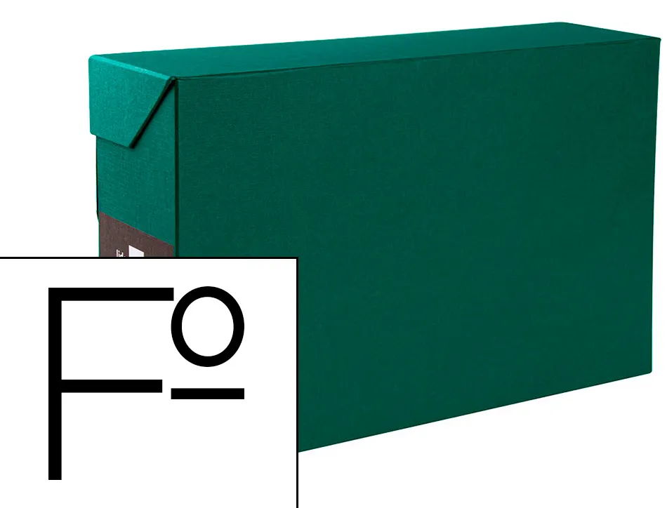 Boite de transfert liderpapel dos 118mm 390x118x260mm coloris vert