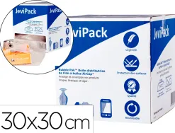 Boite distributrice aircap film a bulle 30x30cm boite de 166 feuilles