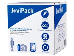 Boite distributrice aircap film a bulle 30x30cm boite de 166 feuilles