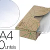 Boite distributrice leitz pochettes a4 pp mate 70 microns ouverture par le haut transparent 40 unites