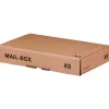 Boite expedition postale logistipack kraft format xs coloris brun