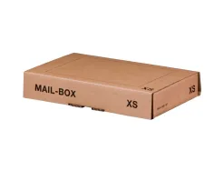 Boite expedition postale logistipack kraft format xs coloris brun