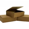 Boite expedition postale kraft brun petit format solide rigide renforts exterieurs montage facile