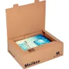 Boite expedition postale logistipack kraft format m coloris brun