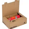 Boite expedition postale logistipack kraft format s coloris brun