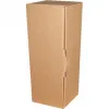 Boite expedition postale kraft brun petit format solide rigide renforts exterieurs montage facile