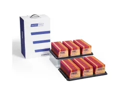 Boite rangement avery pour 100 badges standards lot 2 unites