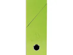 Boite transfert exacompta iderama carton recouvert 15/10e 25x33cm dos 90mm vert anis
