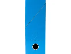 Boite transfert exacompta iderama carton pellicule 15/10e a4 25x33cm dos 90mm oeillet prehension turquoise