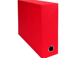 Boite transfert exacompta iderama carton recouvert papier toile 16/10e a4 25x33cm dos 120mm oeillet