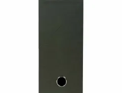 Boite transfert exacompta natural carton toile 14/10e 25x33cm dos 120mm oeillet prehension vert