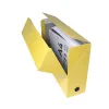 Boite transfert exacompta iderama carton recouvert 15/10e 25x33cm dos 90mm jaune