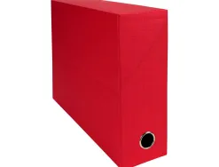 Boite transfert exacompta iderama carton recouvert papier toile 15/10e 25x33cm dos 90mm oeillet prehension